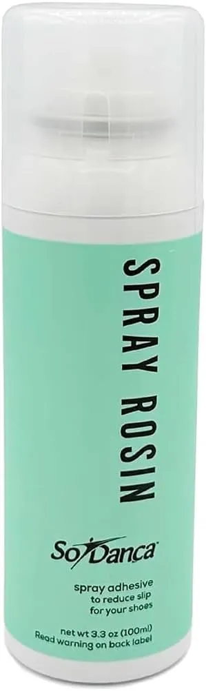 Spray Rosin for Dance Shoes, Pointe Shoes, Convenient Bottle, No Slip