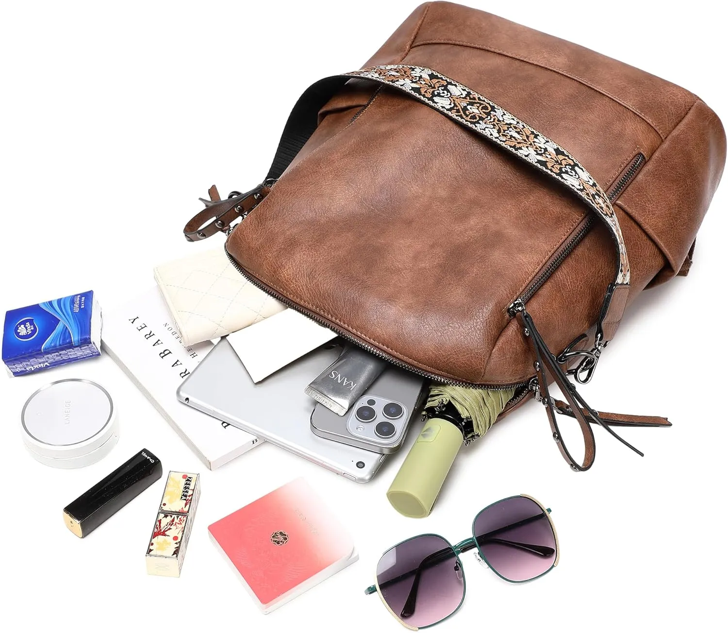 sqlp Fashion Backpack Purse for Women Vegan Leather Travel Back Pack Womens Designer Shoulder Bags