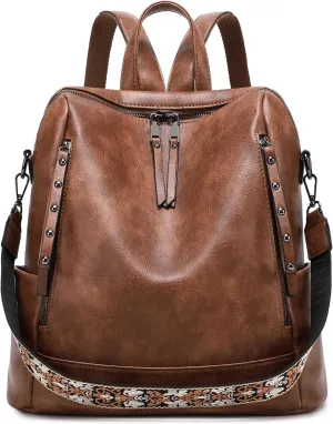 sqlp Fashion Backpack Purse for Women Vegan Leather Travel Back Pack Womens Designer Shoulder Bags