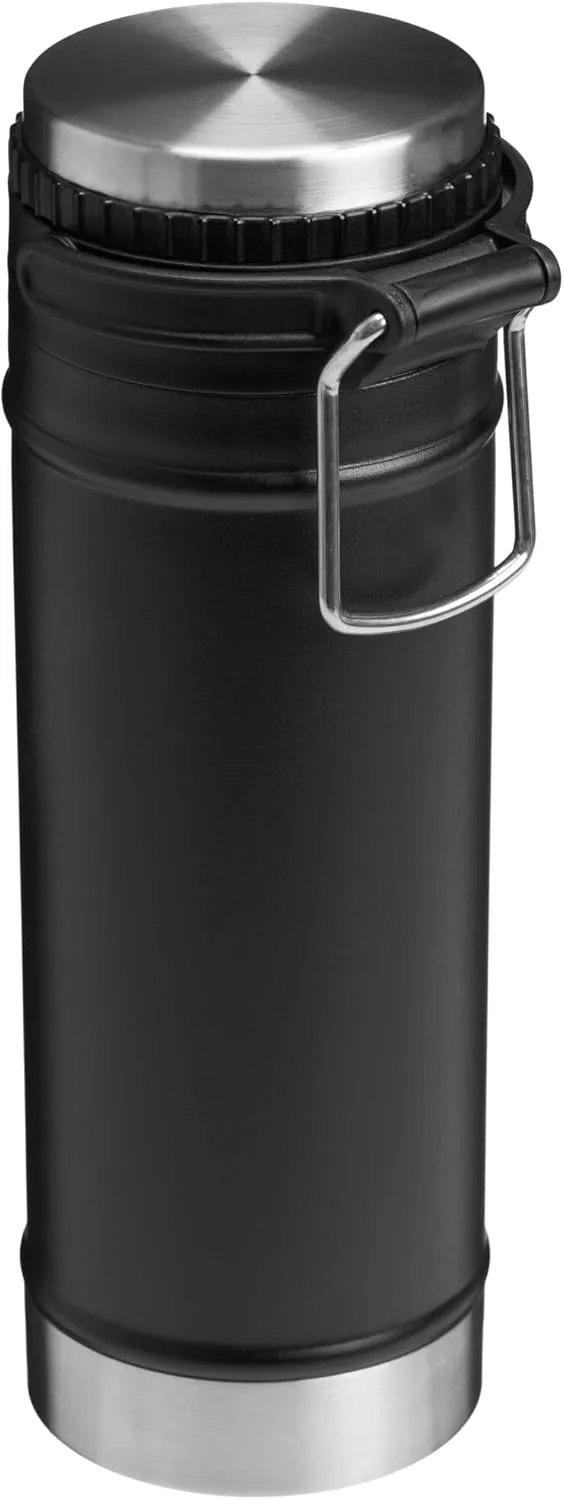 Stanley Travel Mug with Integrated French Press 16 oz | 5 Minute Brew, 4 Hours Hot, Leakproof Lid | Mesh Filter for Coffee Grounds | Insulated Stainless Steel Coffee Maker | BPA-Free