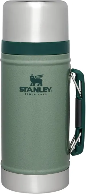 STANLEY Vacuum Insulated Large Food Jar, 18/8 Stainless Steel Food Jar for Cold and Hot Food, Soup Thermos with Leak Proof Lid Doubles as Cup, Wide Mouth Food Thermos