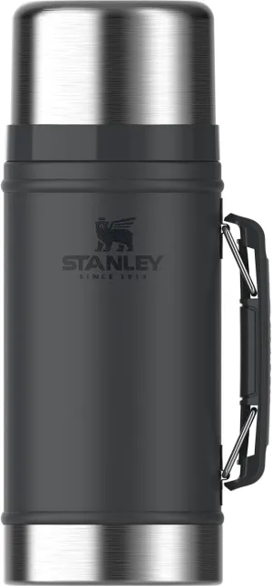 STANLEY Vacuum Insulated Large Food Jar, 18/8 Stainless Steel Food Jar for Cold and Hot Food, Soup Thermos with Leak Proof Lid Doubles as Cup, Wide Mouth Food Thermos