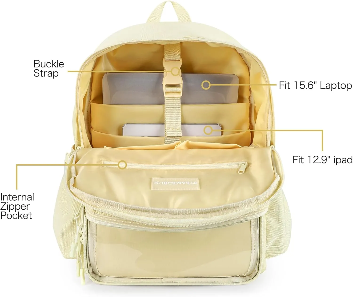STEAMEDBUN Ita Bag Backpack with insert Pin Display Backpack for School Anime Cosplay
