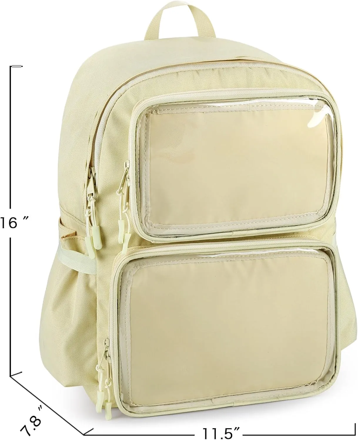 STEAMEDBUN Ita Bag Backpack with insert Pin Display Backpack for School Anime Cosplay