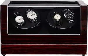 Storage Box Watch Stand Winders for Automatic Watches Wooden Automatic Winder Transparent Cover