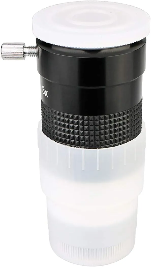 SVBONY 3X Barlow Lens, Fully-Multi Coated Achromatic Barlow Lens, 1.25 inch Telescope Accessories for Astronomical Visual and Photography