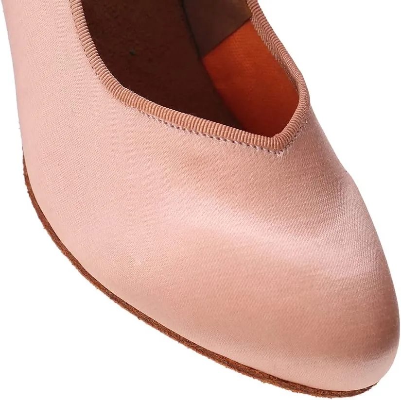 SWDZM Women Ballroom Dance Shoes Closed Toe Latin Salsa Walts Tango Character Dancing Shoes