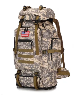 Tactical Backpack for Men Large Survival Hunting, Waterproof, Backpacking Daypack