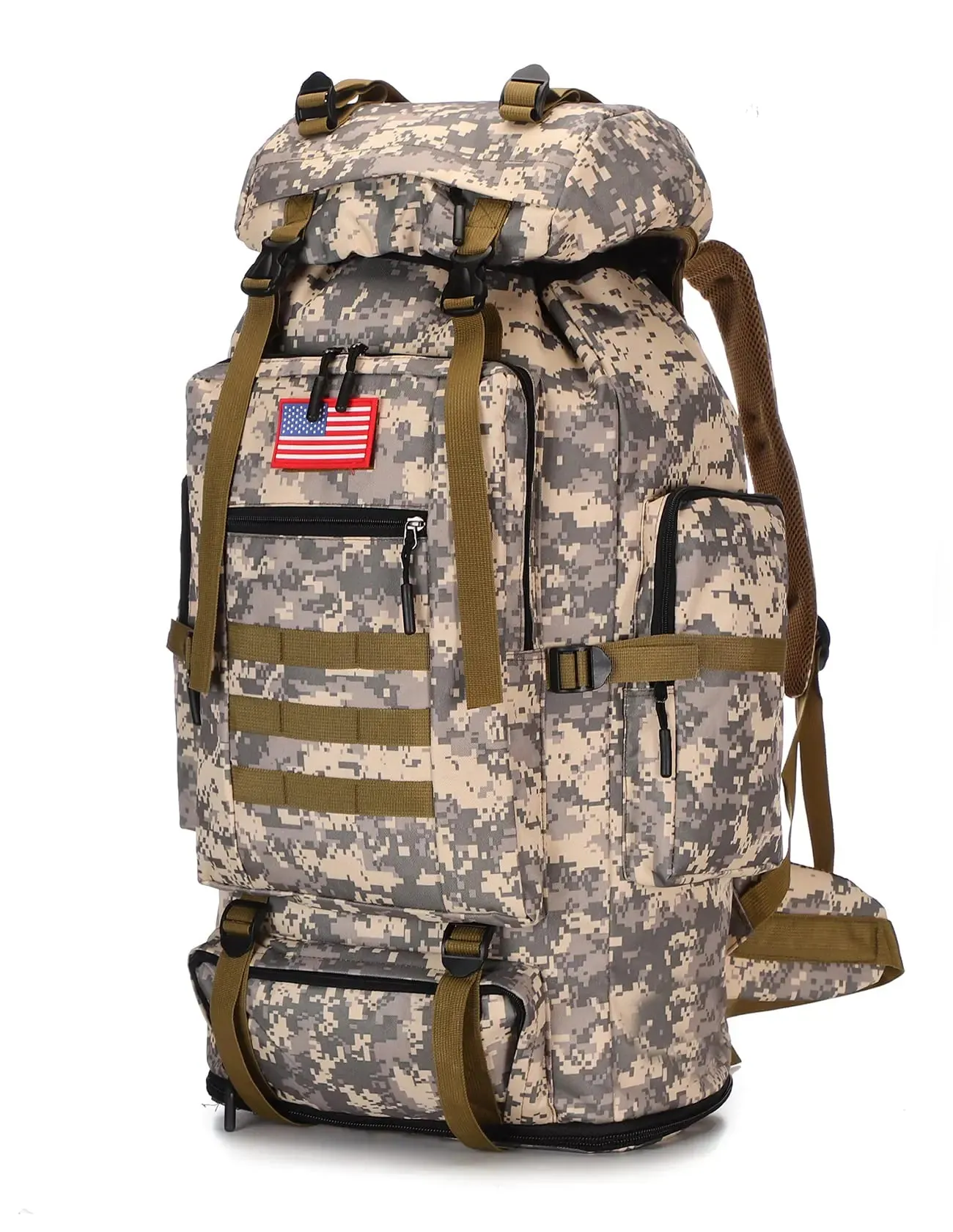 Tactical Backpack for Men Large Survival Hunting, Waterproof, Backpacking Daypack