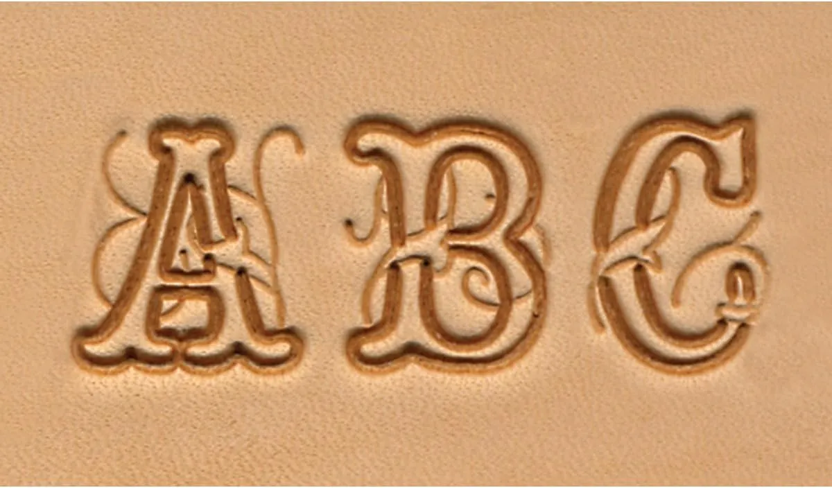 Tandy Leather Craftool� 3/4" (19 mm) Script Alphabet Set 8139-00