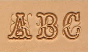 Tandy Leather Craftool� 3/4" (19 mm) Script Alphabet Set 8139-00