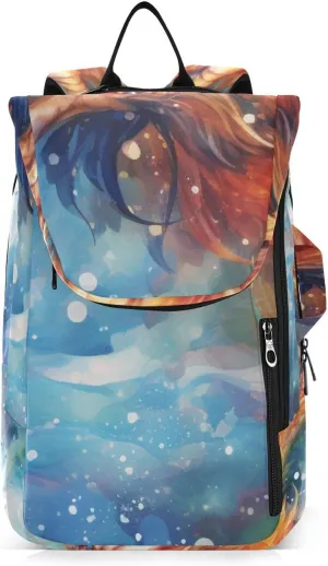 Tennis Bag Tennis Backpack for Women Men, Tennis Bag Holds 2 Rackets, Pickleball Paddles Balls, Badminton Squash, Chinese Dragon (29)