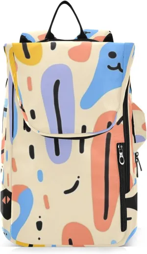 Tennis Bag Tennis Backpack for Women Men, Tennis Bag Holds 2 Rackets, Pickleball Paddles Balls, Badminton Squash, Cute Skull (2)