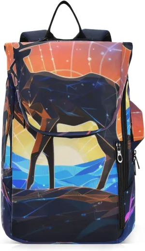 Tennis Bag Tennis Backpack for Women Men, Tennis Bag Holds 2 Rackets, Pickleball Paddles Balls, Badminton Squash, Elk (31)