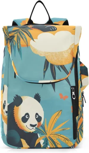 Tennis Bag Tennis Backpack for Women Men, Tennis Bag Holds 2 Rackets, Pickleball Paddles Balls, Badminton Squash, Panda (17) (1)