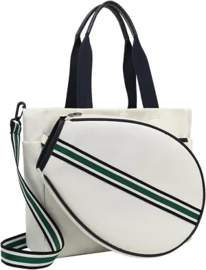 Tennis Crossbody Bag for Men Women, Tennis Backpack Handbag Tennis Tote Bag Crossbody Backpack for Tennis, Racketball, Sports and Travel