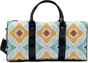 The Ancient Egyptian Flag Pattern Travel Luggage Duffel Bag with Adjustable Strap Hieroglyph Sports Bag Lightweight Canvas Gym Tote Bag for Men and Women