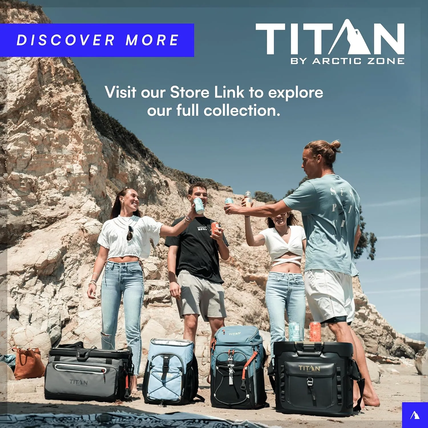 Titan Deep Freeze Backpack Cooler 24 Can Cooler Bag Insulation