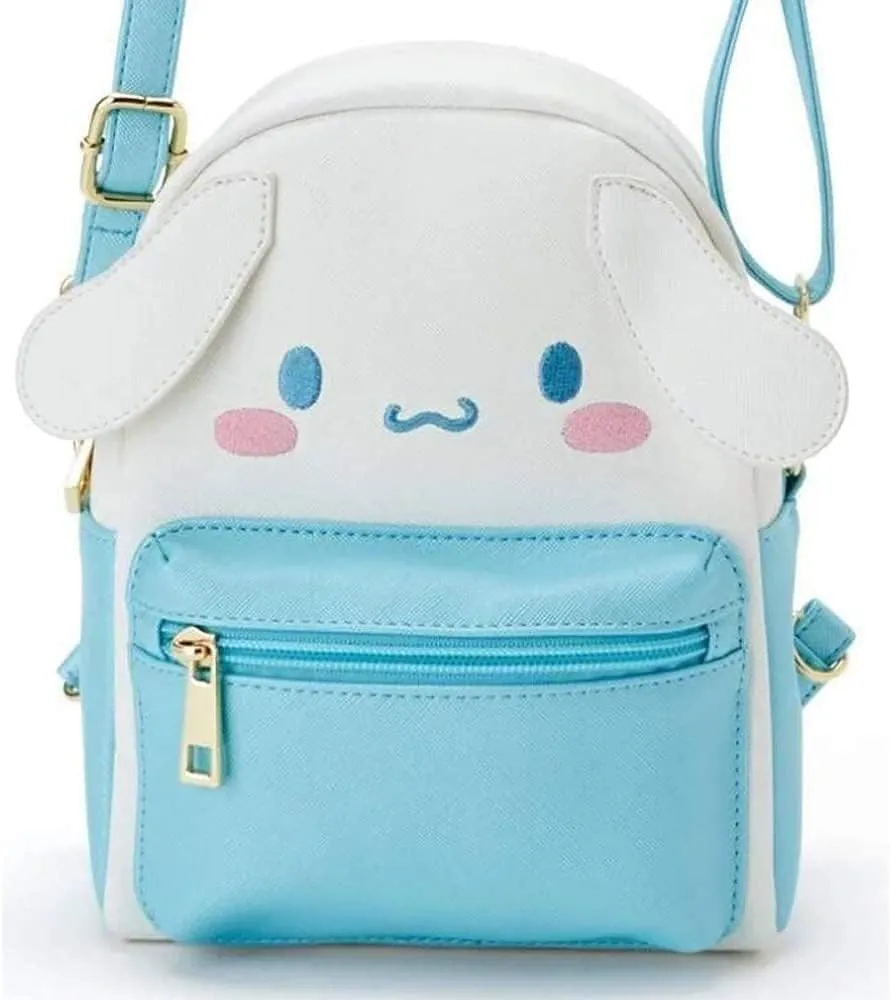 Toddler Cute Mini Backpack for Kids - Kawaii Casual Small Shoulder Bag, Girl Real Littles Preschool Cartoon Design, Simple Modern Baby Kindergarten Leash Bag, Anime Themed Gift(Blue)