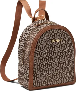 Tommy Hilfiger Tamara II SM Dome Backpack Tan/Dk Chocolate One Size