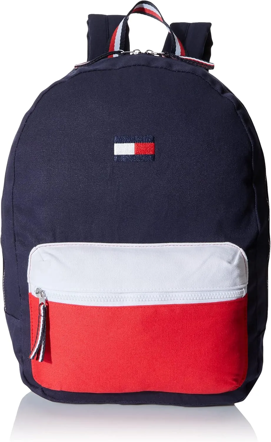 Tommy Hilfiger Unisex Patriot Colorblock Canvas Backpack