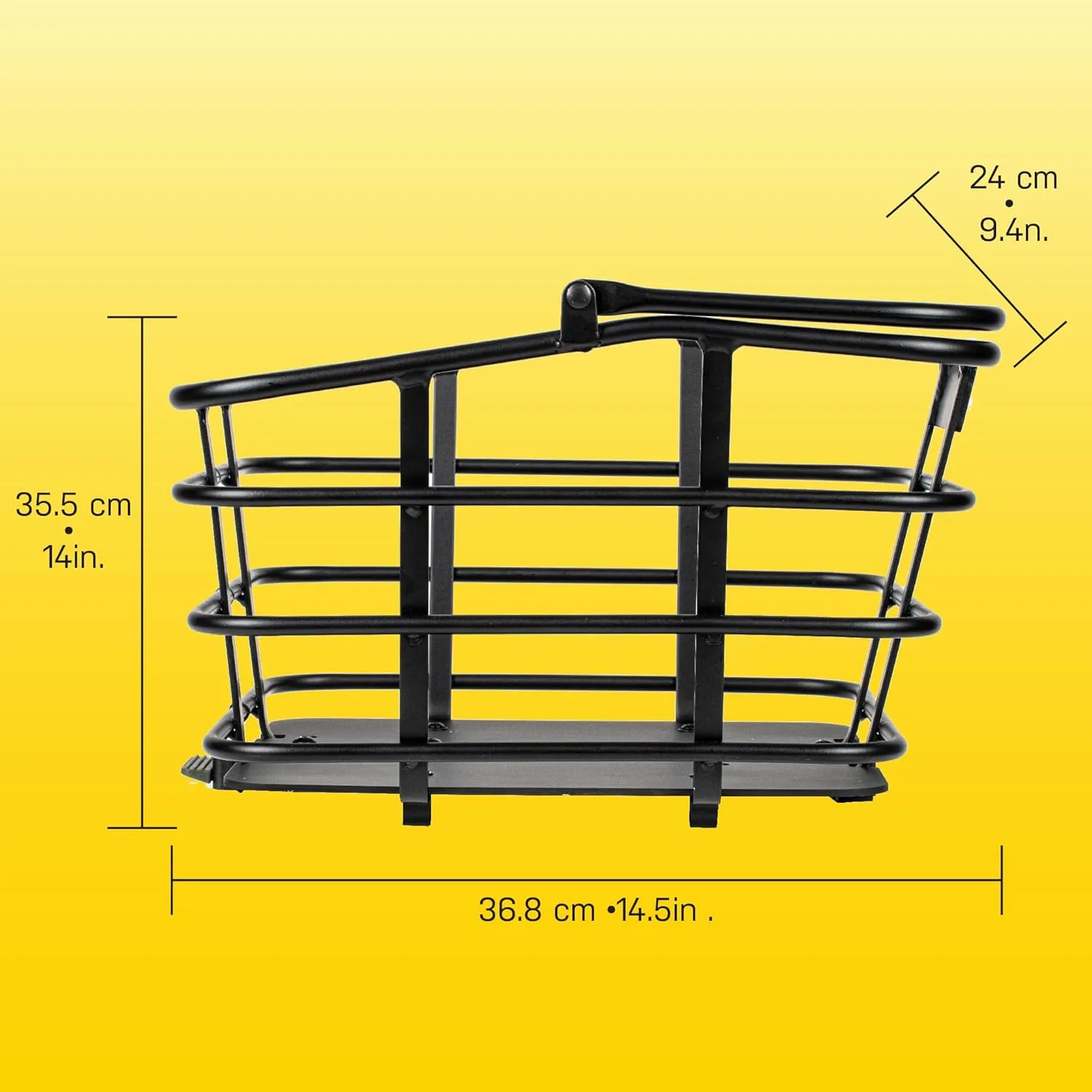 Topeak Urban Basket DX with QuickTrack Compatibility