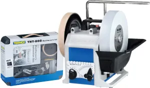 Tormek T-8 Woodturner's Kit (Tormek T-8 Original   Tormek TNT-808 Woodturner's Kit) - Sharpener Containing All Jigs Necessary to Sharpen Wood Turning Tools (US Version)