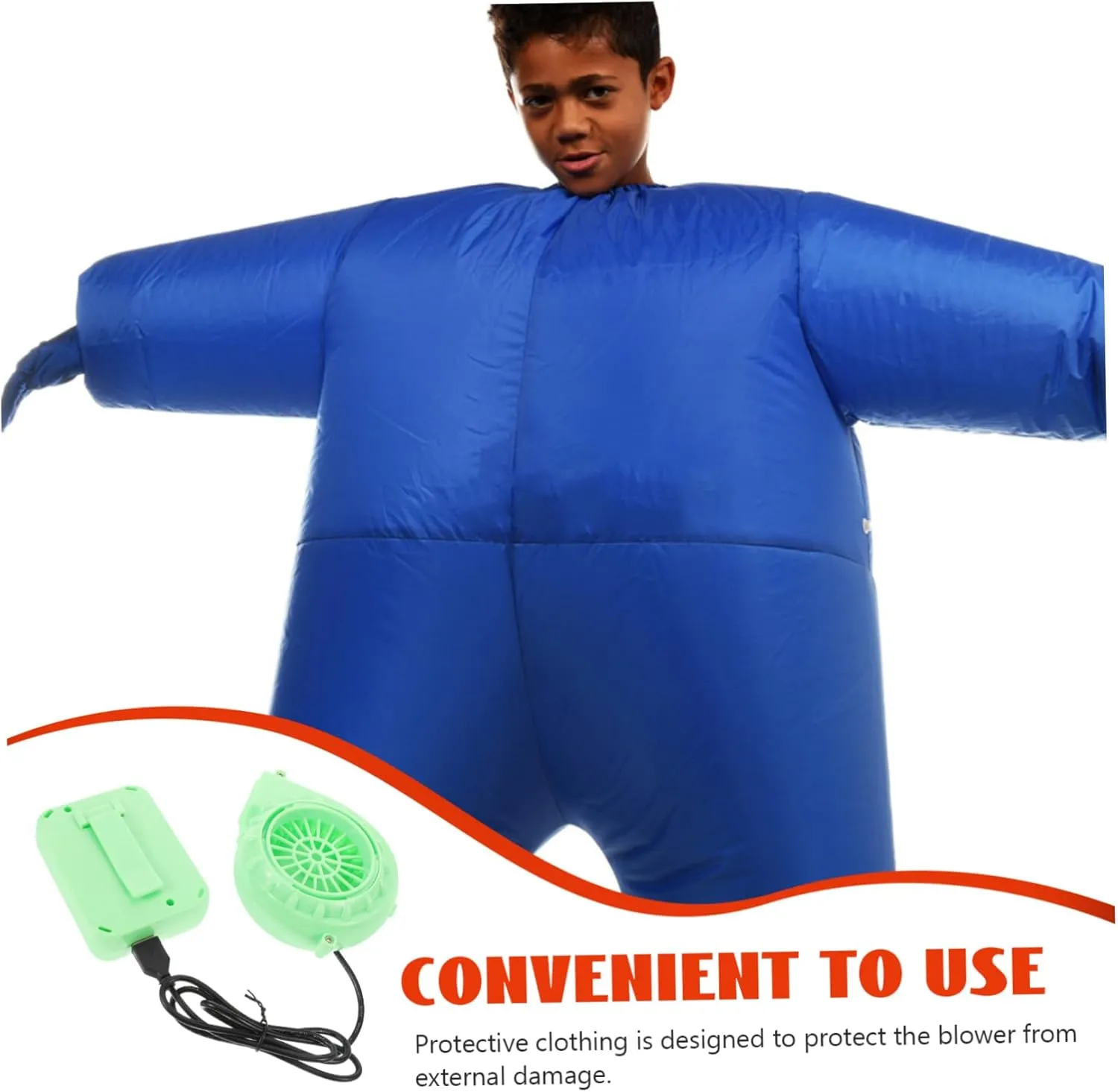 Totority Pump Cooling Blower Fan Game Clothing Fan Potable Blower Fan Dinosaur Costume Blower Fan Fancy Dress
