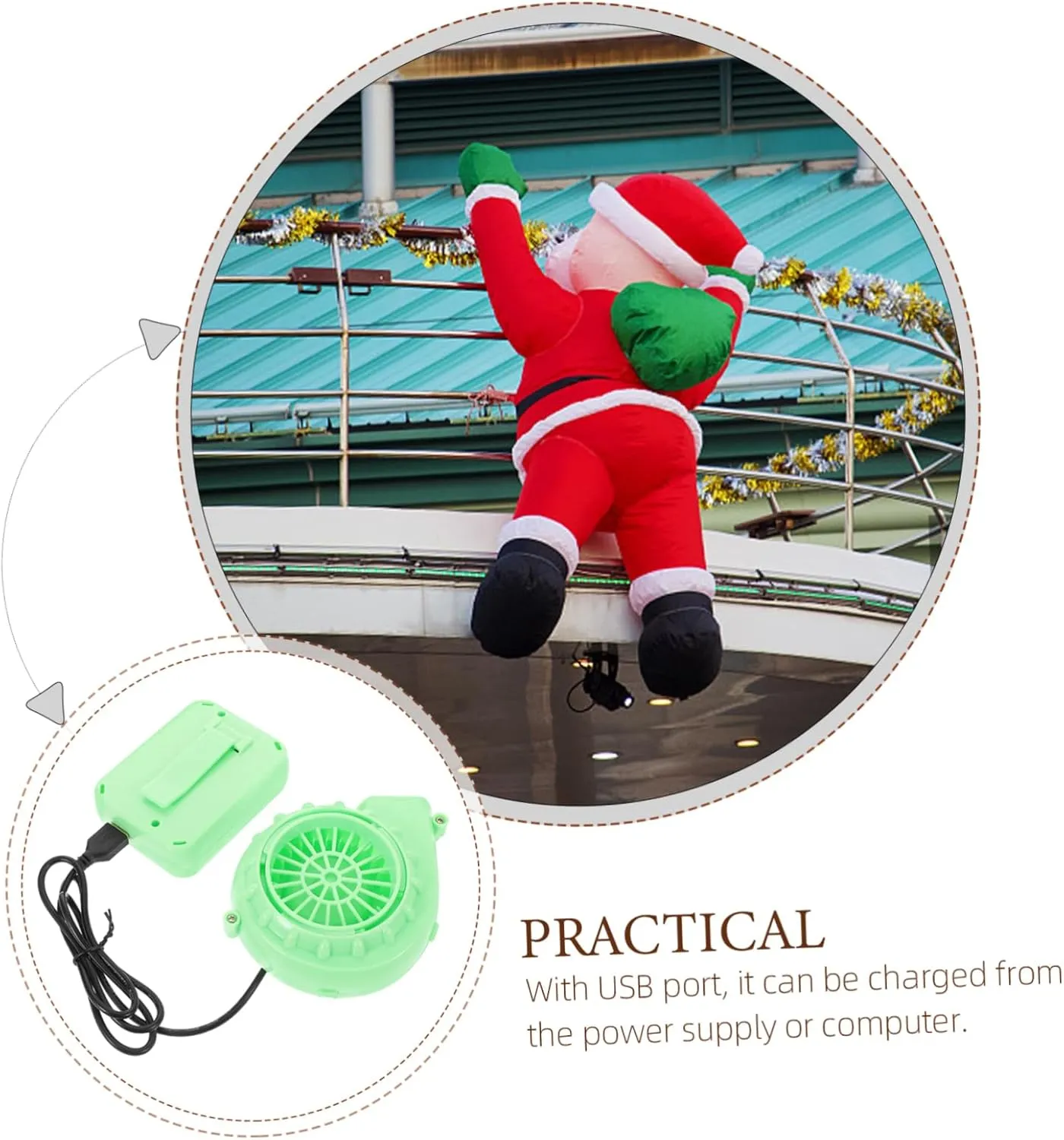 Totority Pump Cooling Blower Fan Game Clothing Fan Potable Blower Fan Dinosaur Costume Blower Fan Fancy Dress