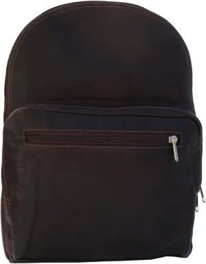 Traditional Backpack, Chocolate, One Size