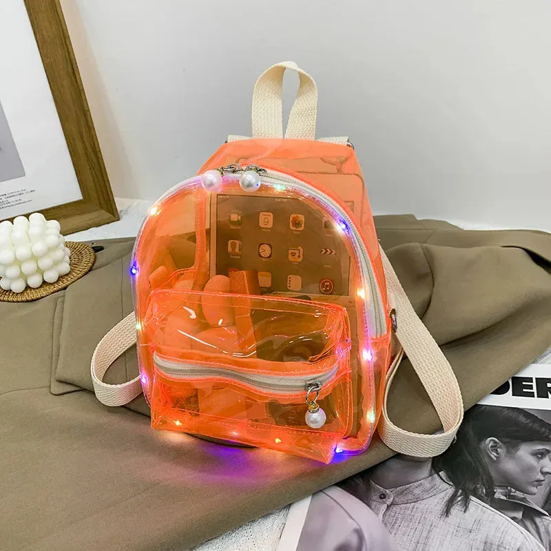 Transparent Womens Backpack