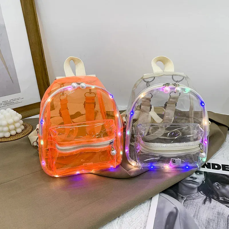 Transparent Womens Backpack