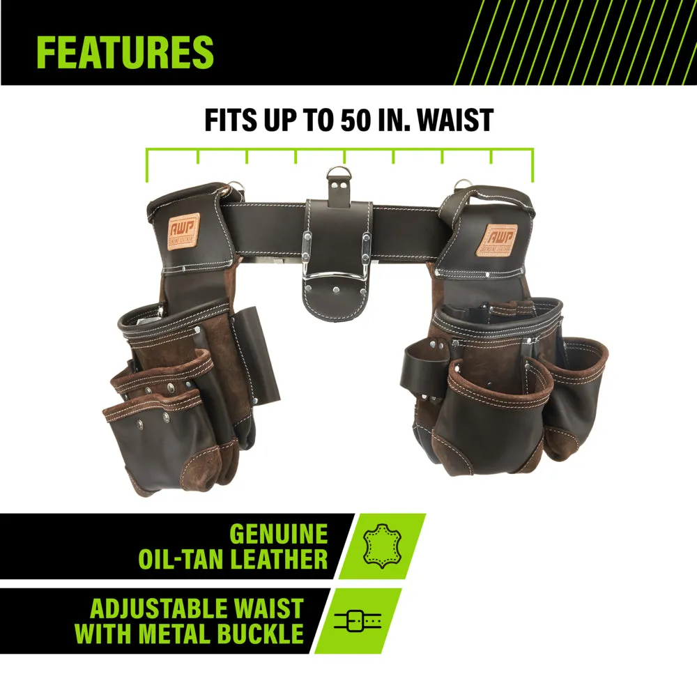 TRAPJAW OIL-TAN LEATHER TOOL RIG