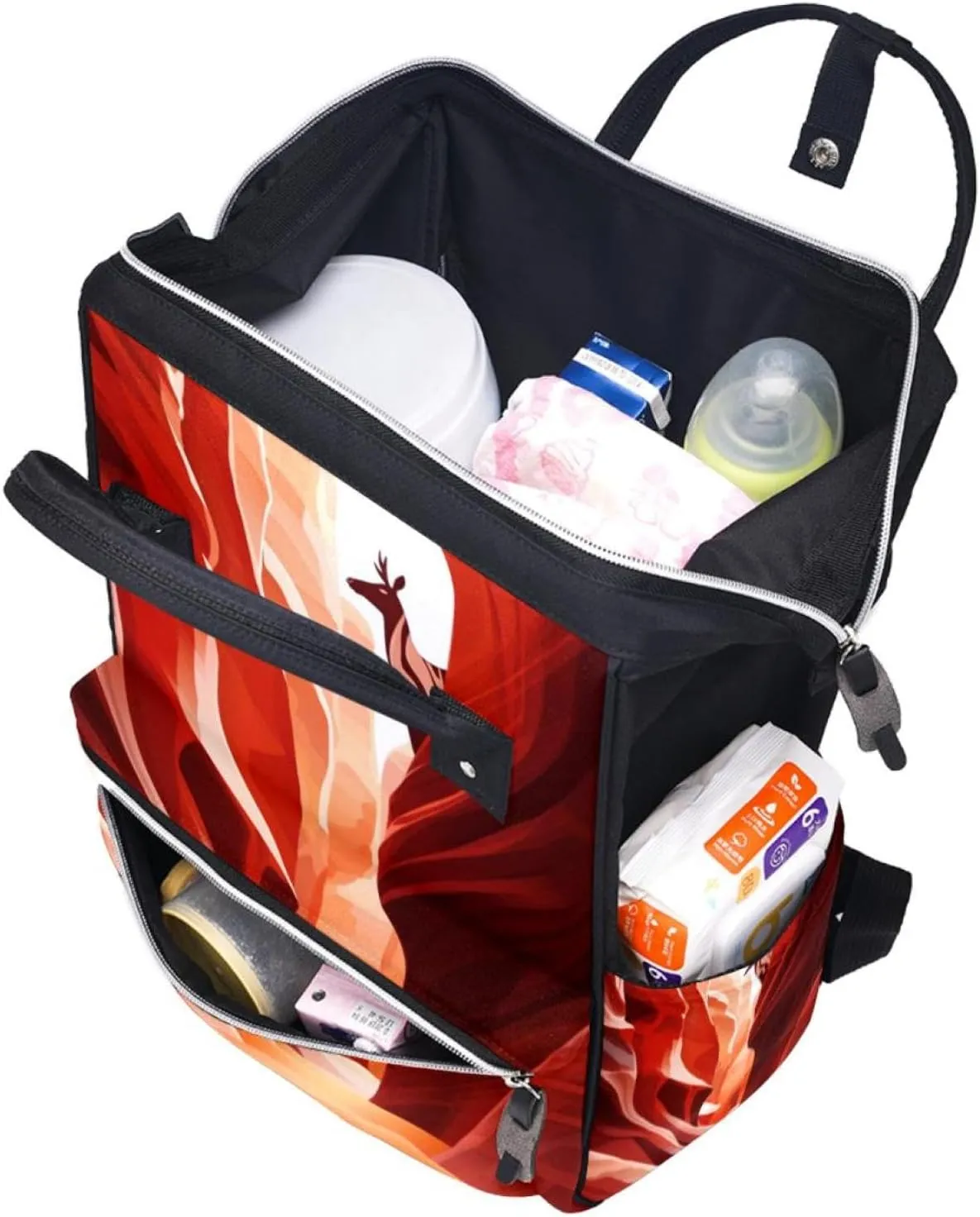 Travel Backpack for Men,Backpack for Women,Desert Adventure Scenery Mountains,Backpack