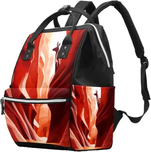 Travel Backpack for Men,Backpack for Women,Desert Adventure Scenery Mountains,Backpack