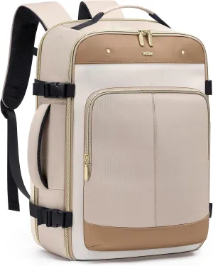 Travel Backpack for Women Men: 40L Large Carry on Backpack 17 Inch Laptop Backpack Flight Approved Business Work Bag Water Resistant Luggage Daypack Weekender Bag for College Hiking Overnight