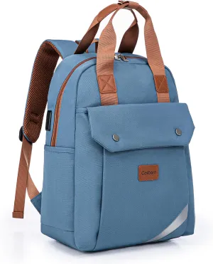 Travel Backpack with External USB Port, Durable Lightweight Backpack with One Laptop Compartment, Large backpack for Travel, College and Daily Use