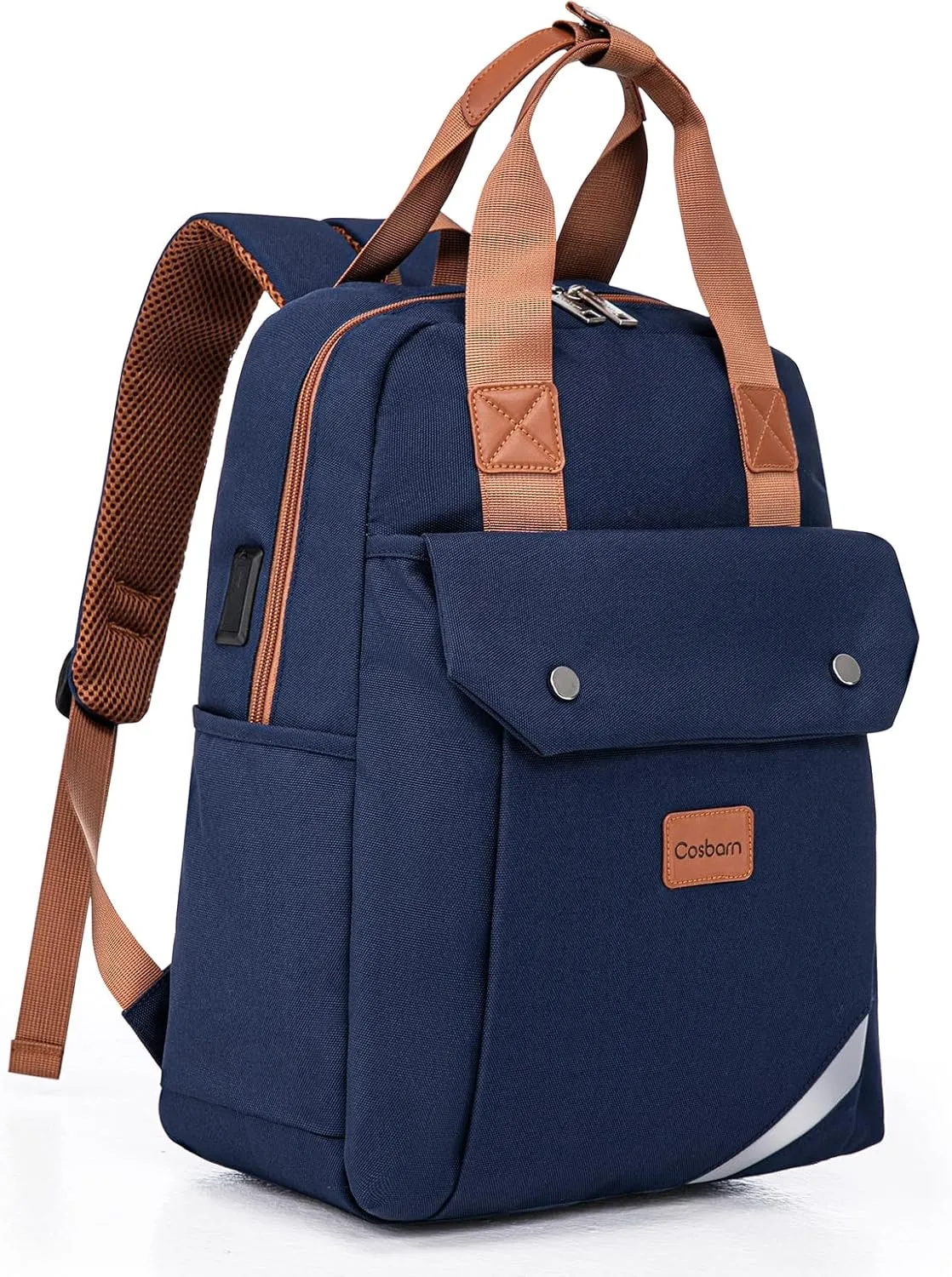 Travel Backpack with External USB Port, Durable Lightweight Backpack with One Laptop Compartment, Large backpack for Travel, College and Daily Use