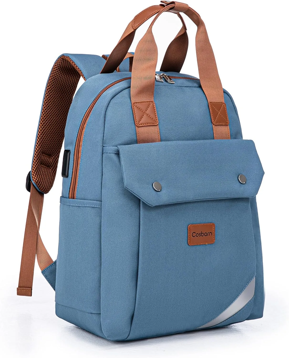 Travel Backpack with External USB Port, Durable Lightweight Backpack with One Laptop Compartment, Large backpack for Travel, College and Daily Use