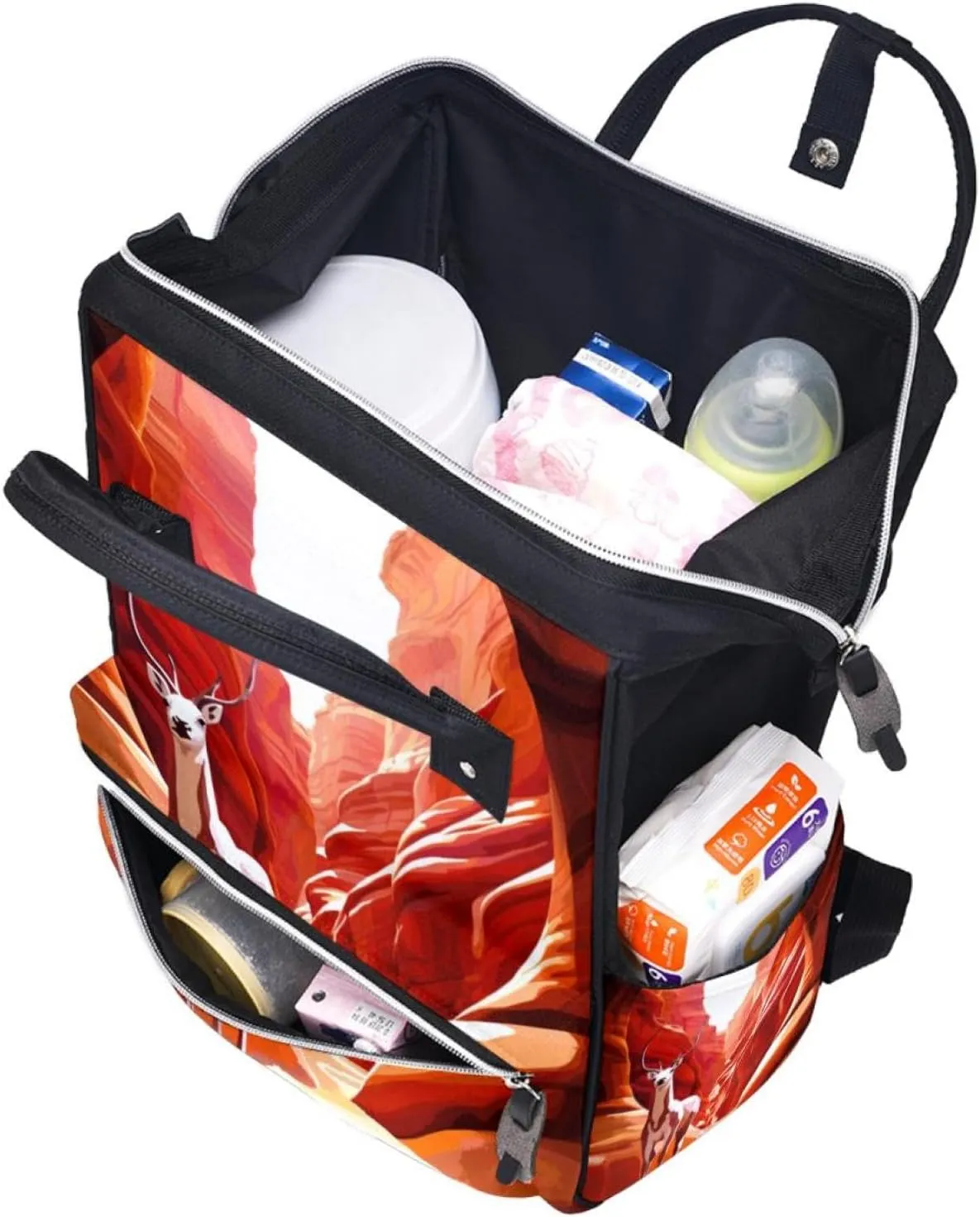 Travel Backpack,Work Backpack,Back Pack,Desert Adventure Scenery Mountains,Backpack