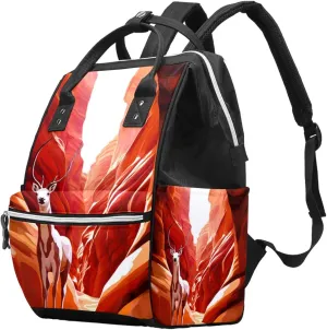 Travel Backpack,Work Backpack,Back Pack,Desert Adventure Scenery Mountains,Backpack
