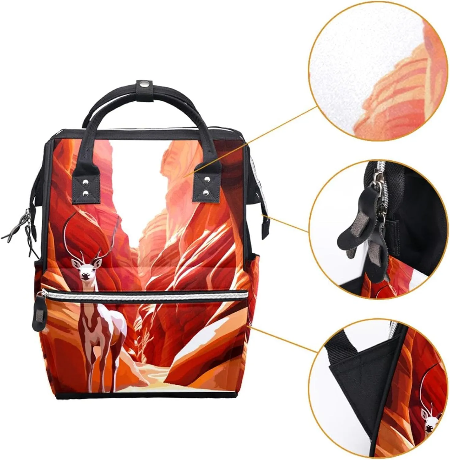 Travel Backpack,Work Backpack,Back Pack,Desert Adventure Scenery Mountains,Backpack
