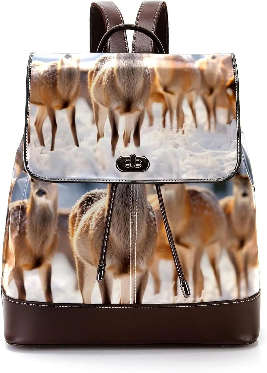 Travel Backpack,Work Backpack,Back Pack,Family Forest Noble Deer,Backpack
