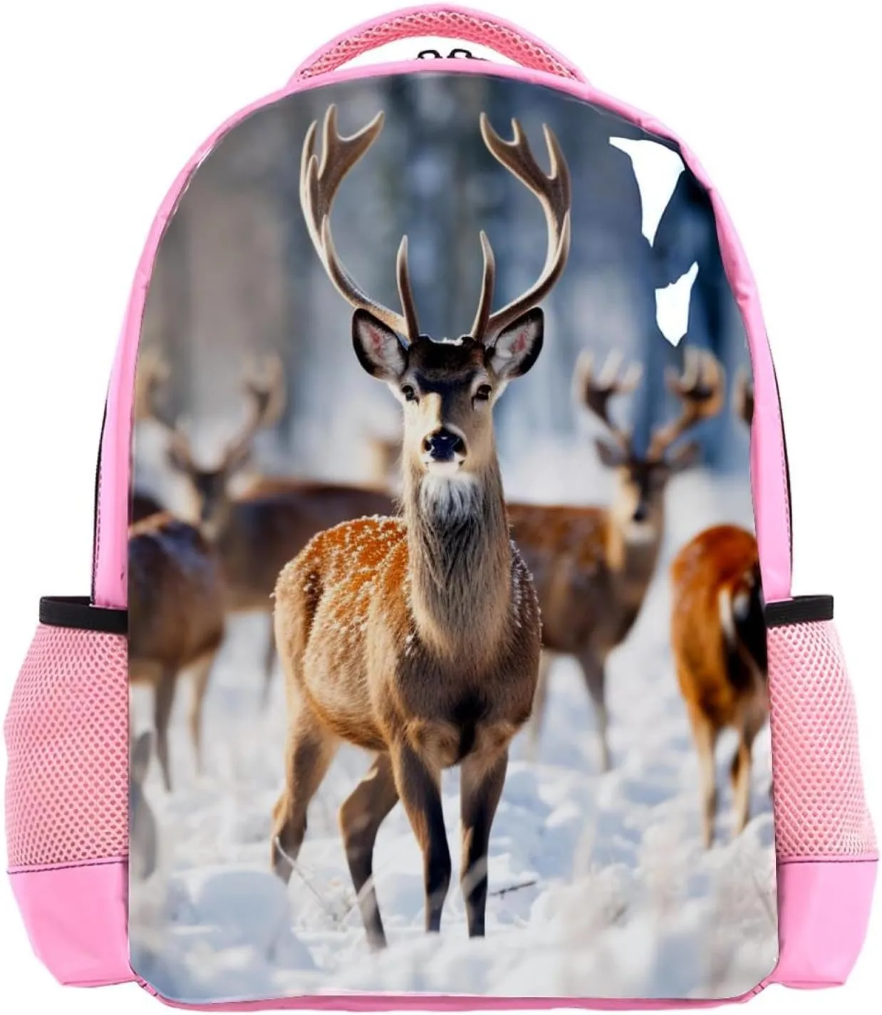 Travel Backpack,Work Backpack,Back Pack,Family Forest Noble Deer,Backpack
