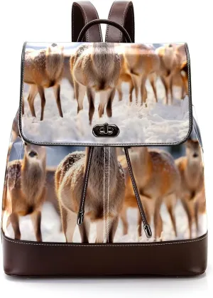 Travel Backpack,Work Backpack,Back Pack,Family Forest Noble Deer,Backpack
