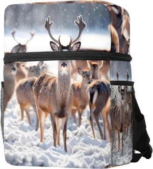 Travel Backpack,Work Backpack,Back Pack,Family Forest Noble Deer,Backpack