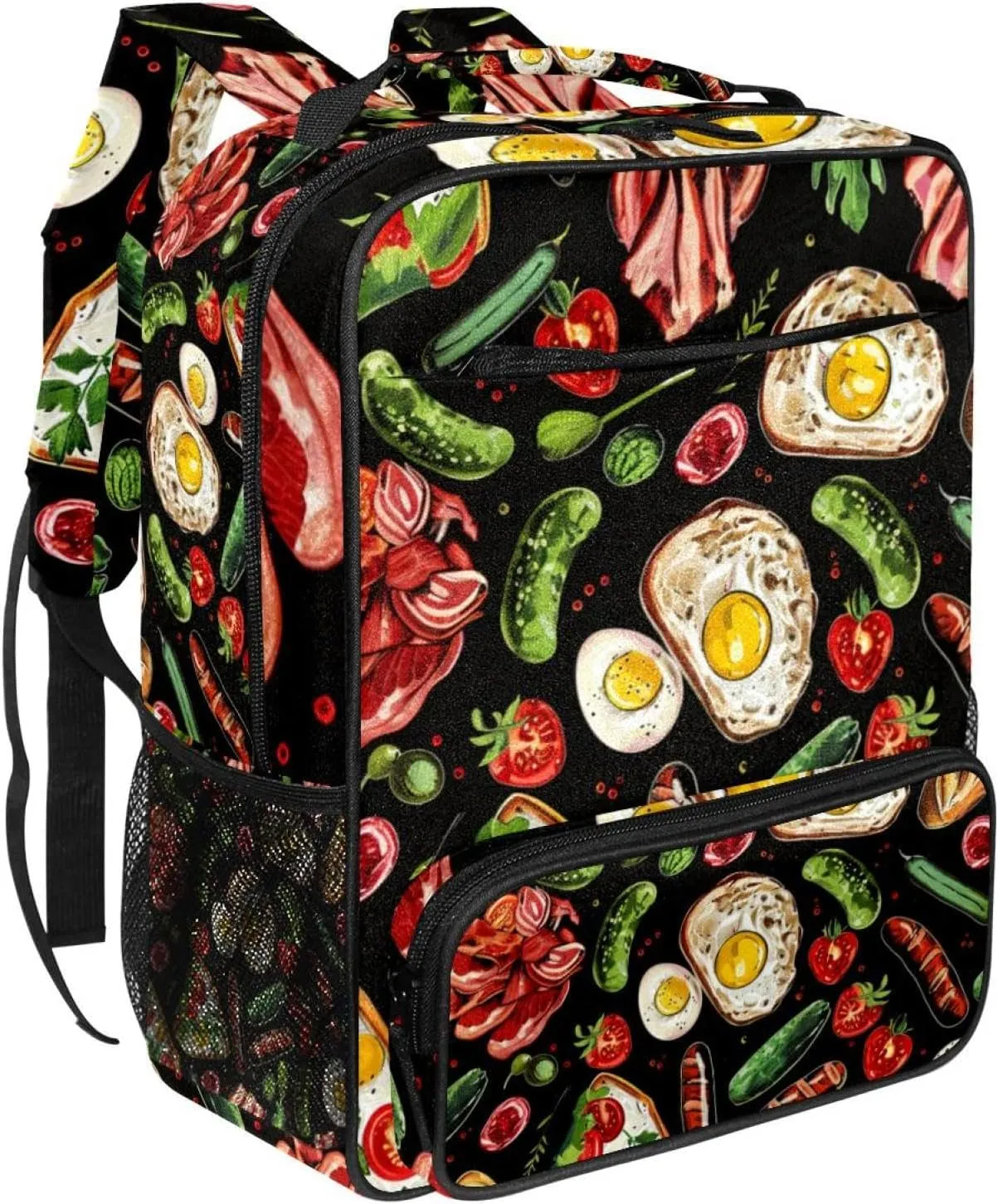 Travel Backpack,Work Backpack,Back Pack,Food Breakfast,Backpack
