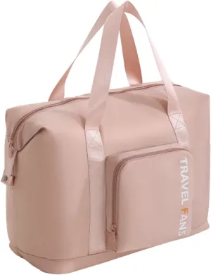Travel Bag for Women Men Foldable Fitness Bag Overnight Bag Business Trip Bag Weekends Bag Hospital Bag Sport Bag Foldable Travel Luggage with Large Capacity
