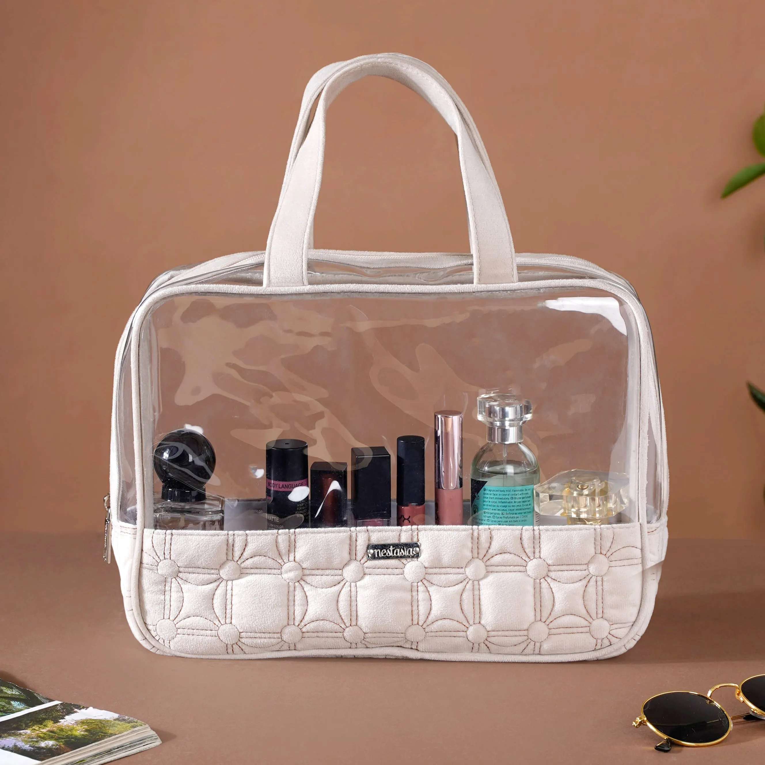Travel Organizer Kit Set Of 4 Ivory