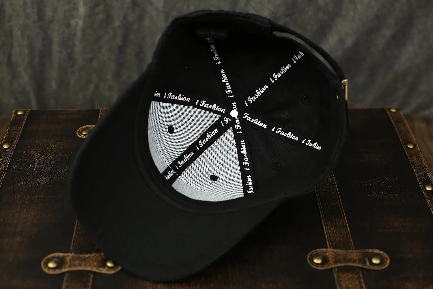 Trucker Hat for Dad, Baseball Hat Papa Cap Laser Engraved Leather Patch Trucker Hat
